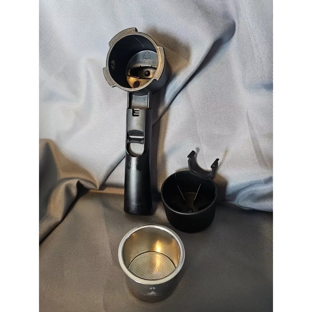 Delonghi EC 5 Filter Holder Cup Adapter Portafilter Part Espresso with Splitter